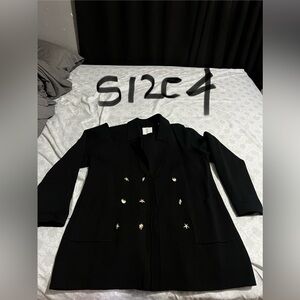 Sandro Black Classic Blazer